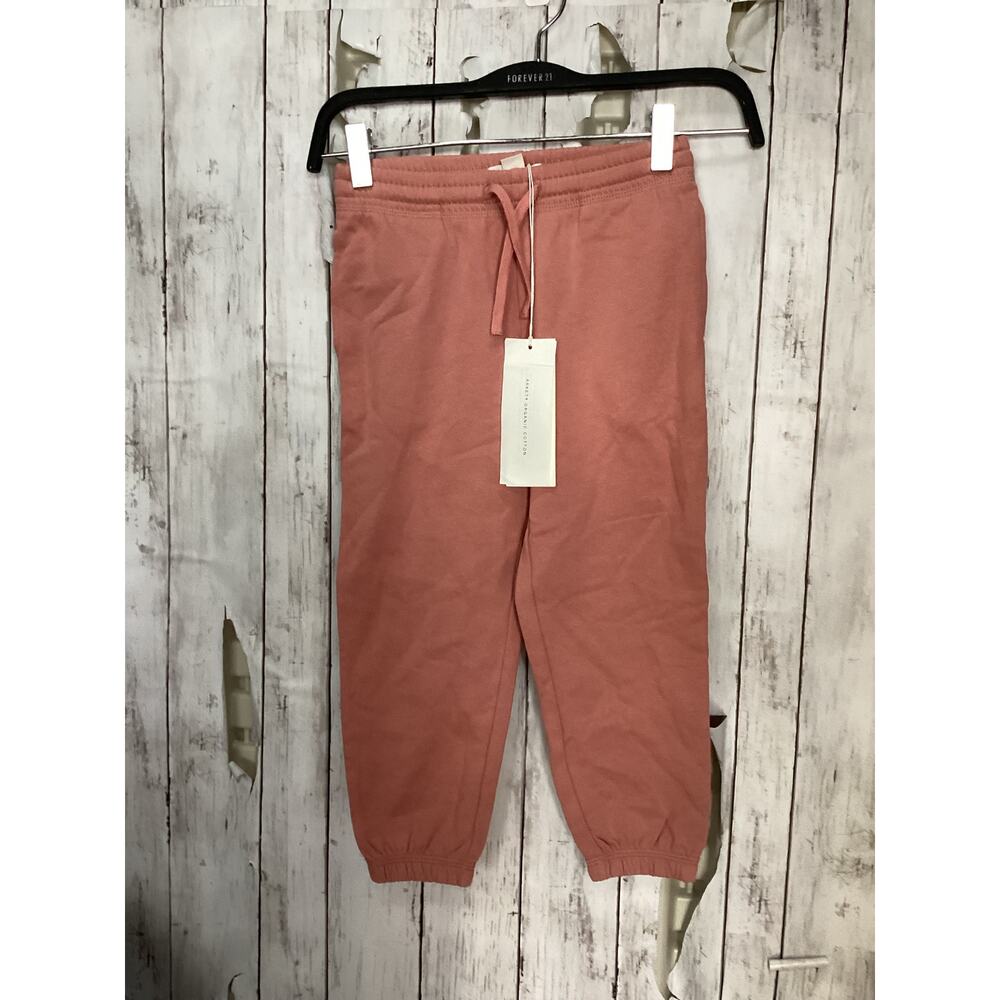 Arket Jogger Pants Blush Elastic Waistband Pocket Tassles Athletisure Girls 2-4